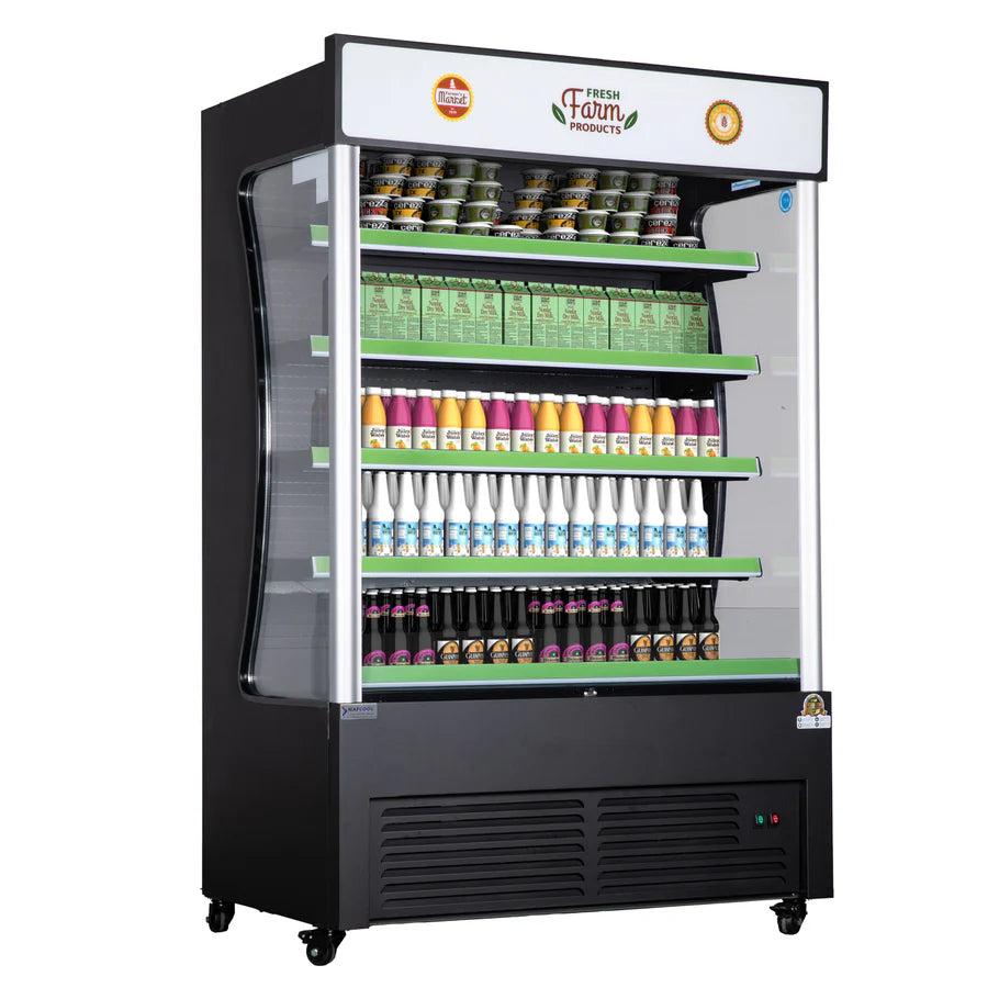 53" - Open Air Merchandiser Grab & Go Display Refrigerator