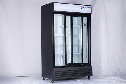 47.2'' (S) - Two Section Sliding Glass Door Merchandiser Refrigerator